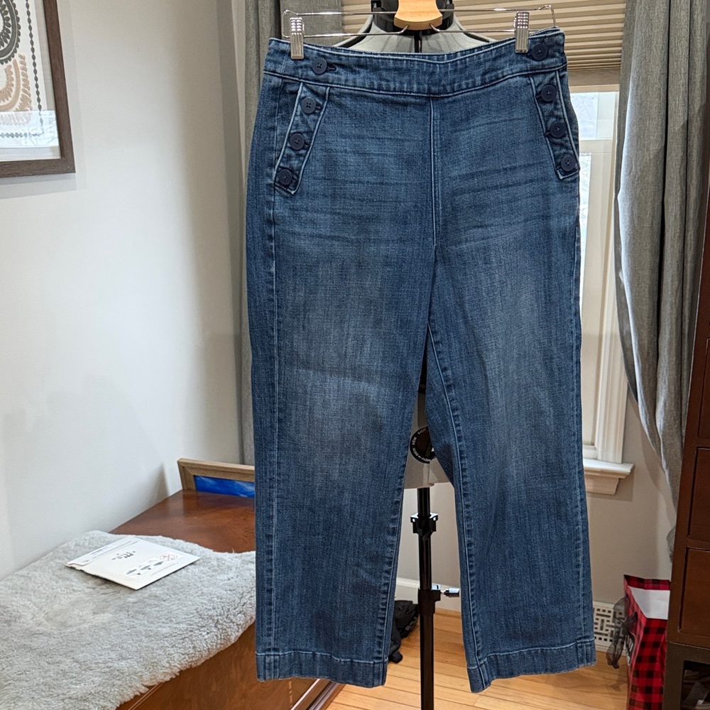 Side Zip Women's Jeans